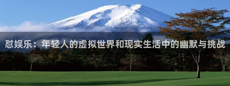 BB贝博艾弗森在线下载：怼娱乐：年轻人的虚拟世界和现实生活中的幽默与挑战